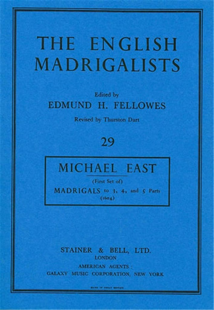 Madrigals To Three, Four and Five Parts